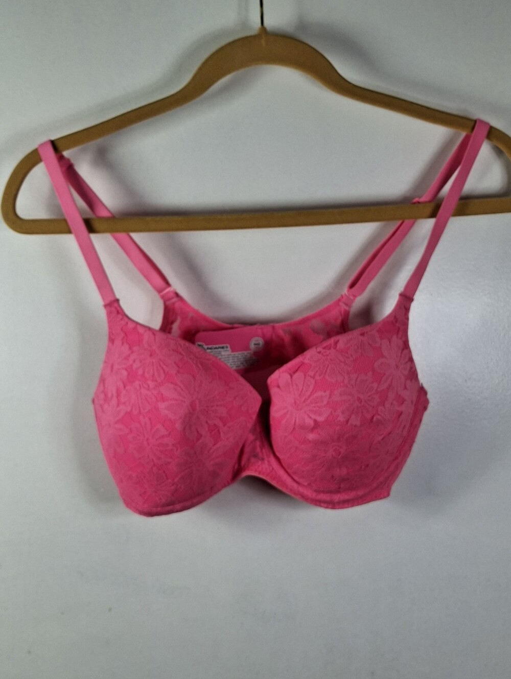 Womens No Boundaries Girly Pop Coquette Barbiecore Bra Size 36 D